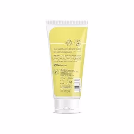 The back cover of N+ Professional Vitamin C Face Wash.