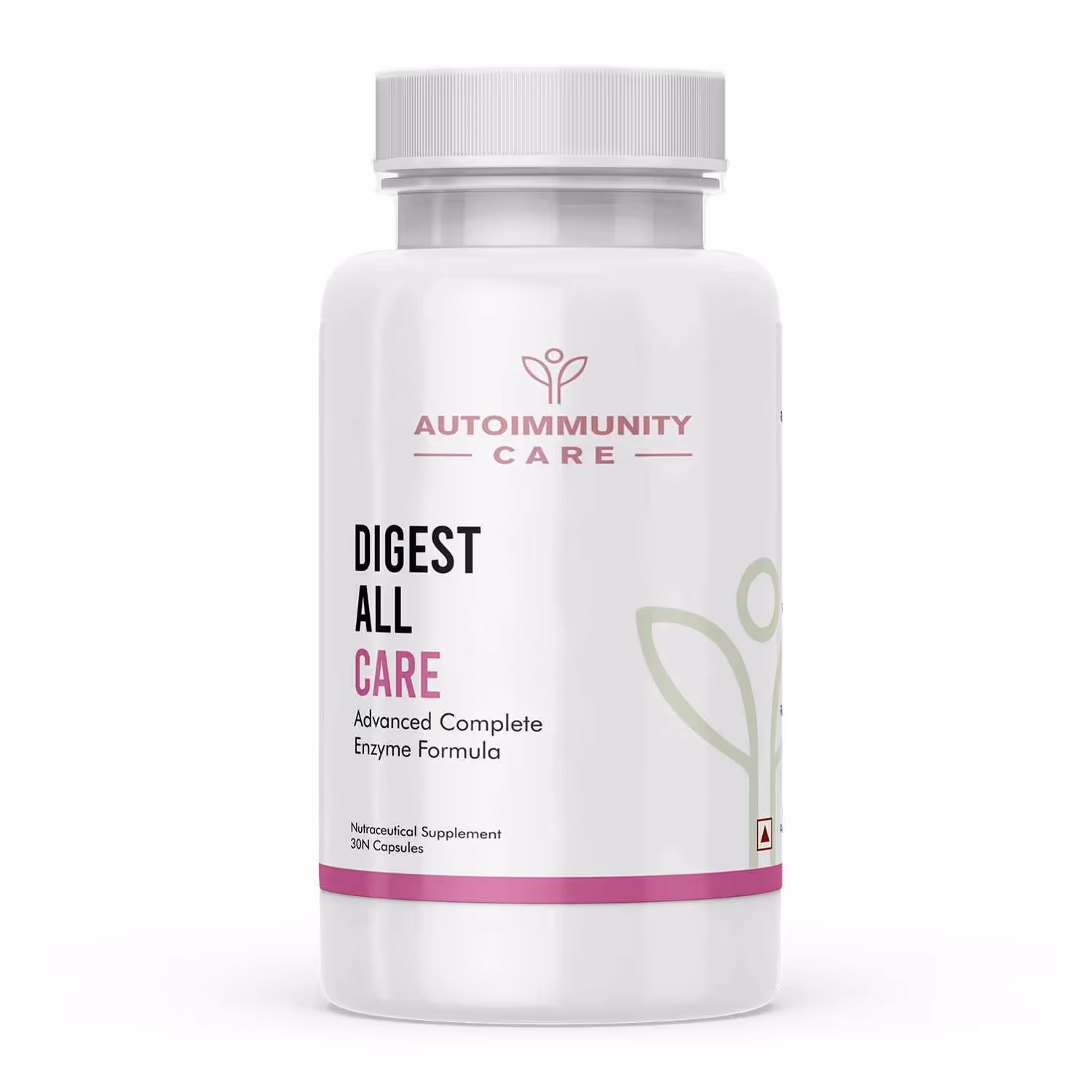 A box of Digest All Care capsules.
