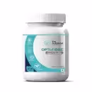 A box of FM Nutrition Opti-Fibre Powder featuring its benefits.