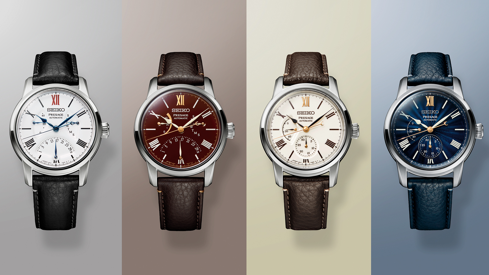 Seiko Unveils 4 New Presage Models Paying Homage to Traditional Japanese Handcraft