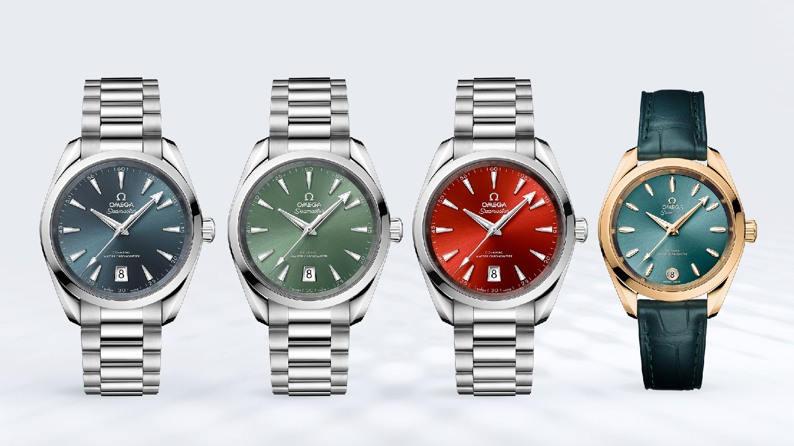 Omega Releases New Aqua Terra Timepieces In Steel And Gold