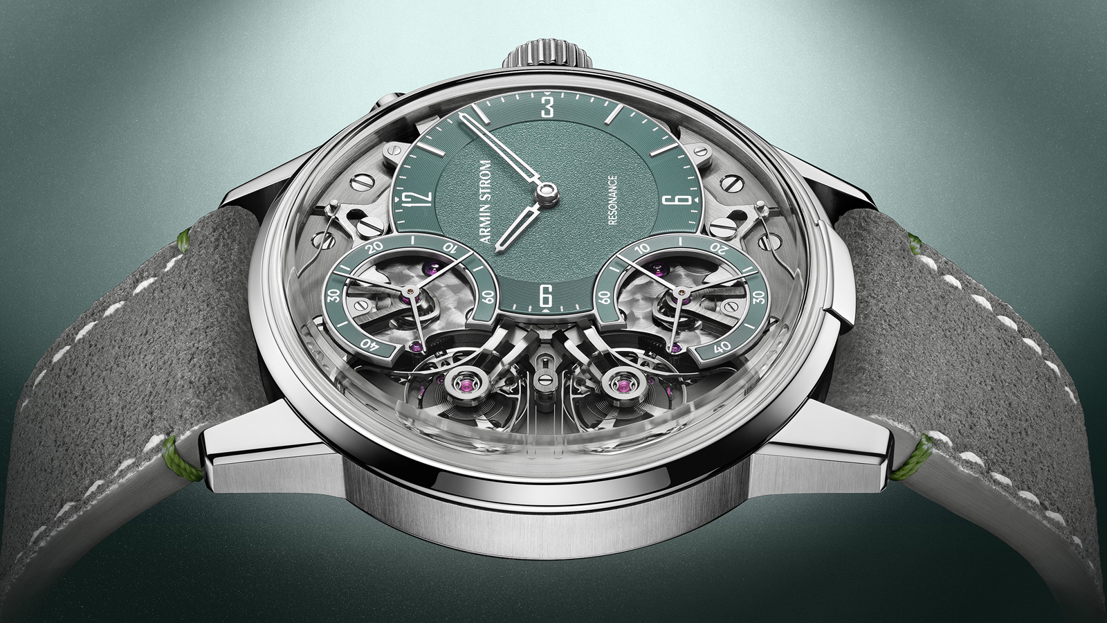 Armin Strom Introduces New Mirrored Force Resonance in Green 