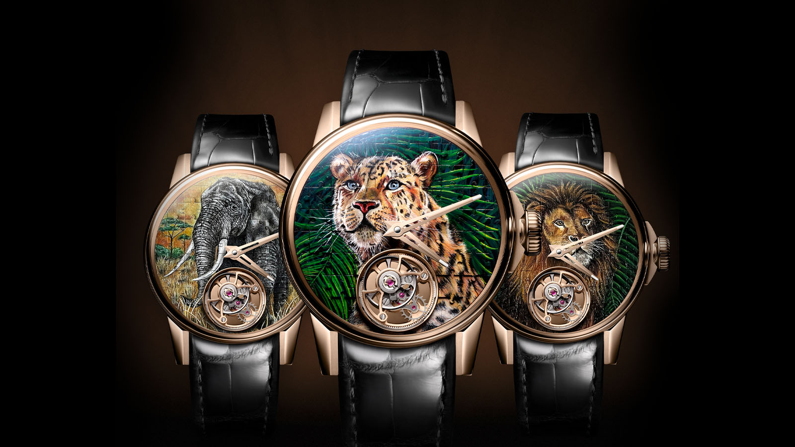 Time to Get Wild about the New Louis Moinet Savanna Tourbillon Watches