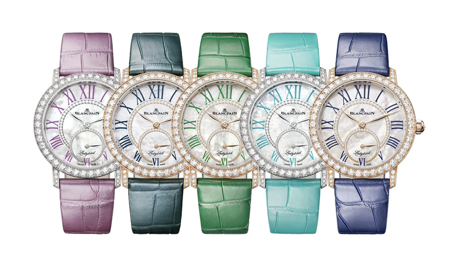 The New Blancpain Ladybird Colors Watches Are Decked with Spring Hues 