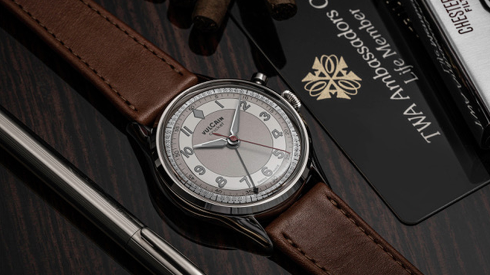 Vulcain Introduces a Class Monopusher into the Cricket André ‘DIDIXEIN’ Didisheim Watch