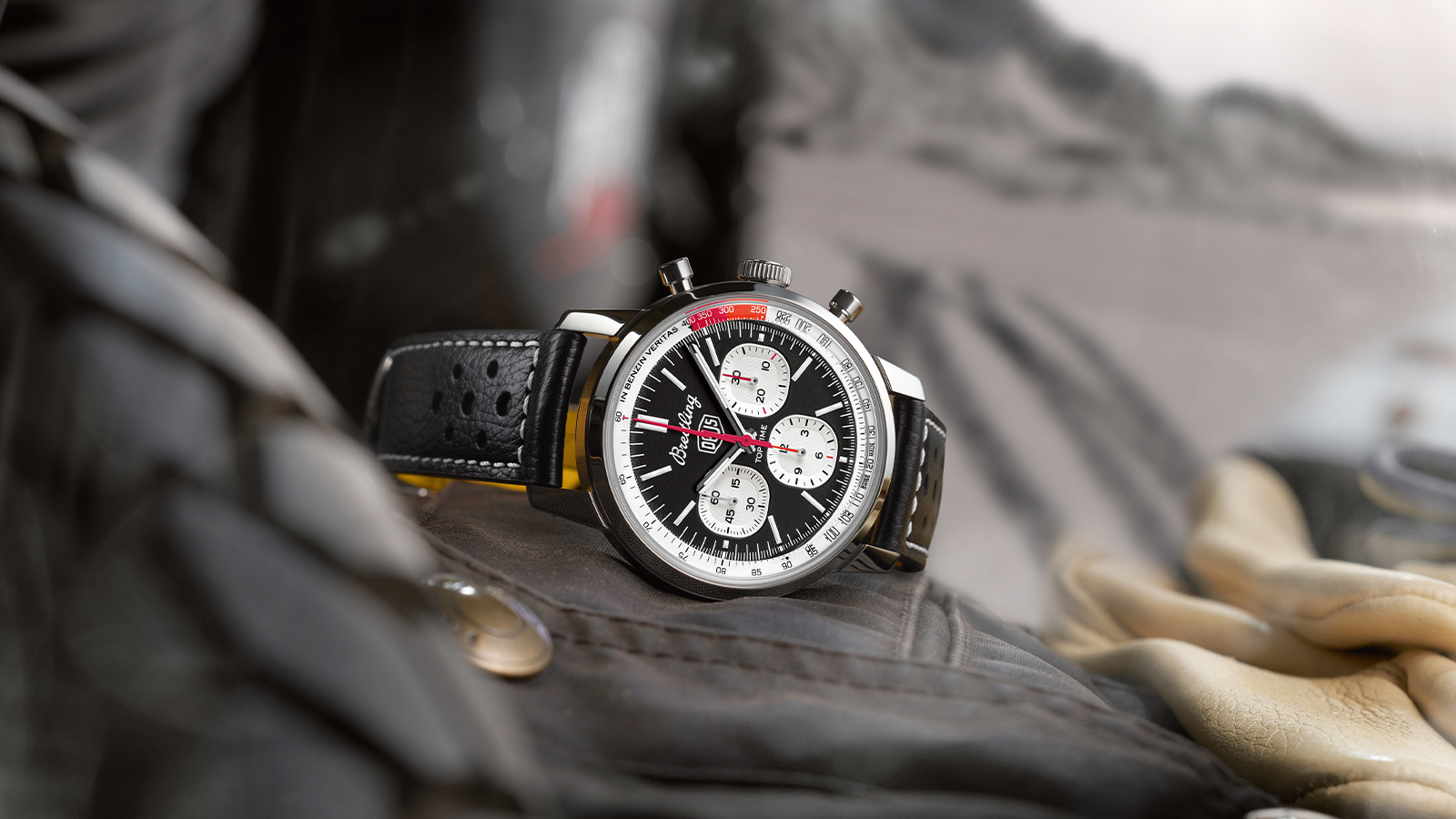  Breitling Showcases the New Top Time Deus and Triumph Watches Celebrating the Motorcycle Subculture
