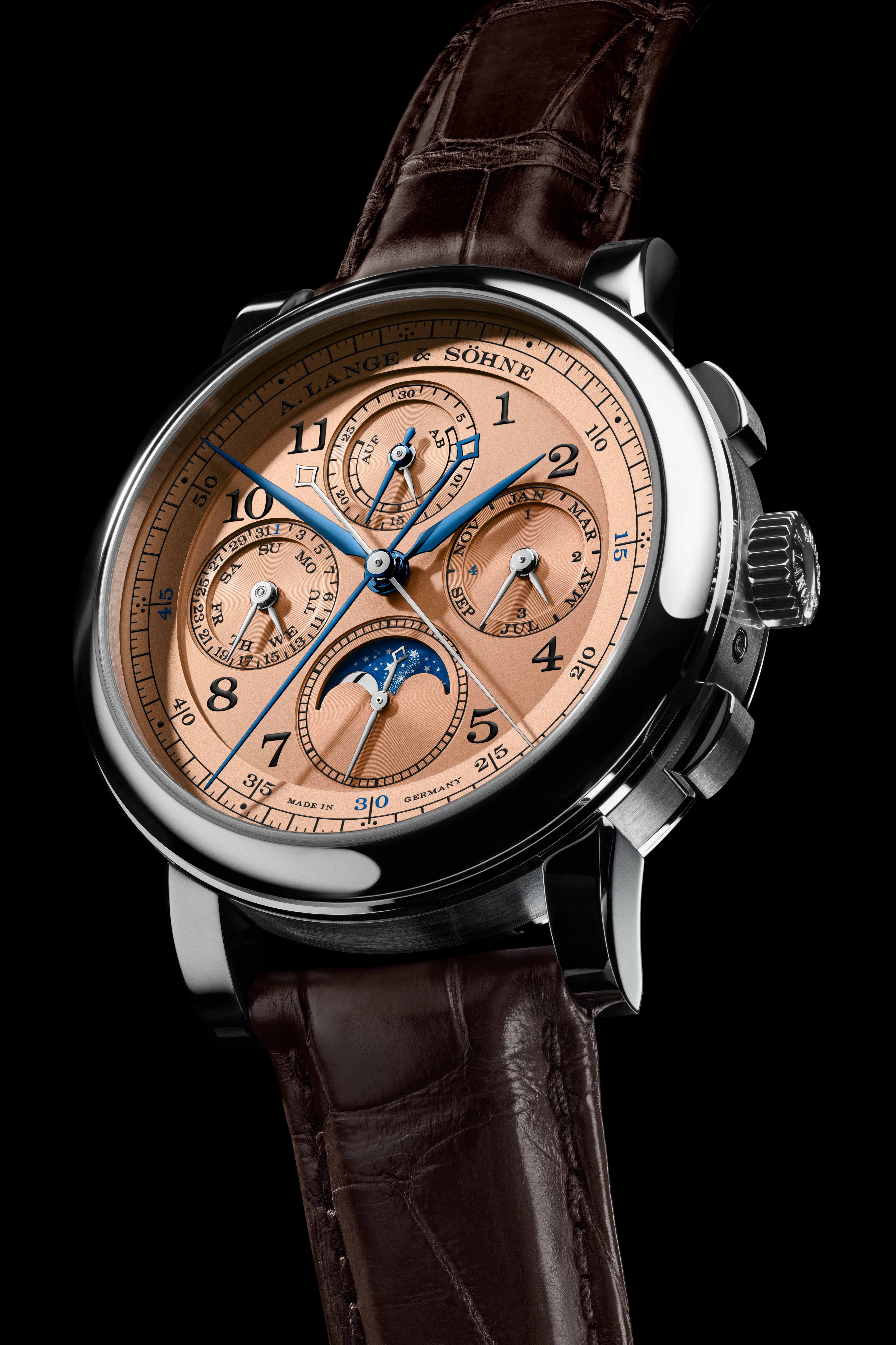 A Lange & Sohne 1815 Rattrapante Perpetual Calendar