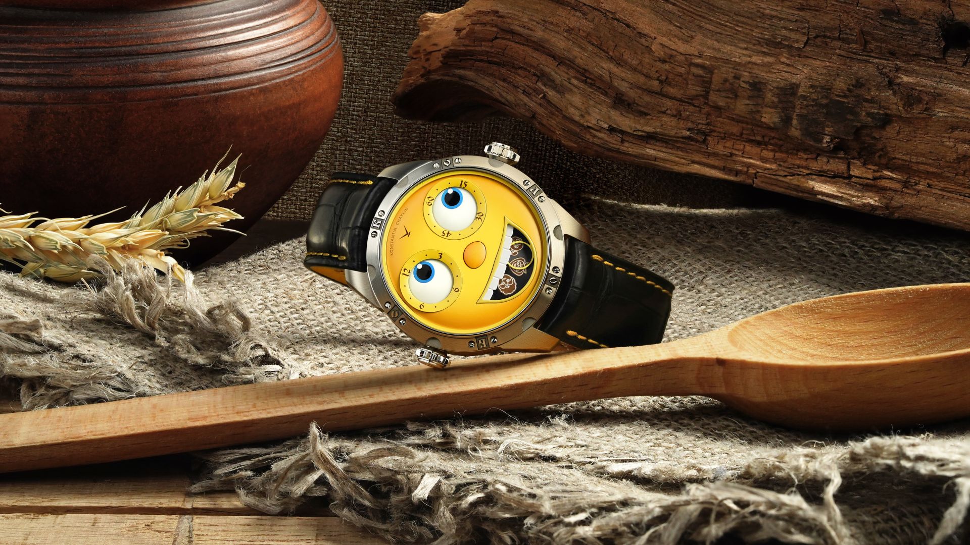 Konstantin Chaykin's 'Kolobok' Wristwatch Weaves Fairy Tale Magic into Every Tick!