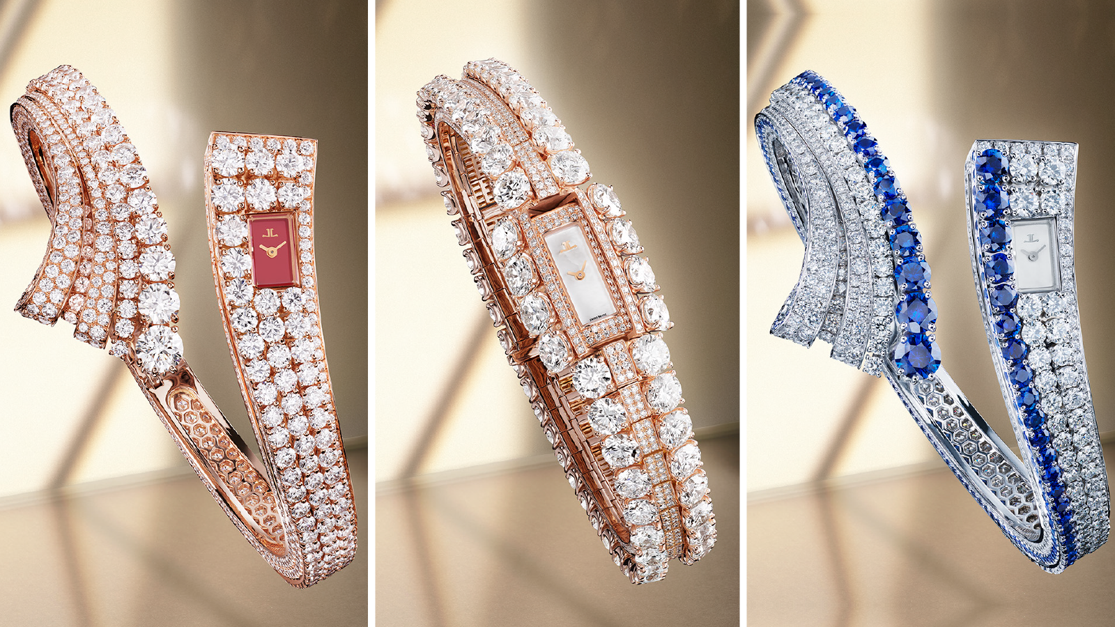 Jaeger-LeCoultre Adds Three New High Jewellery Pieces to the Iconic Calibre 101 Collection