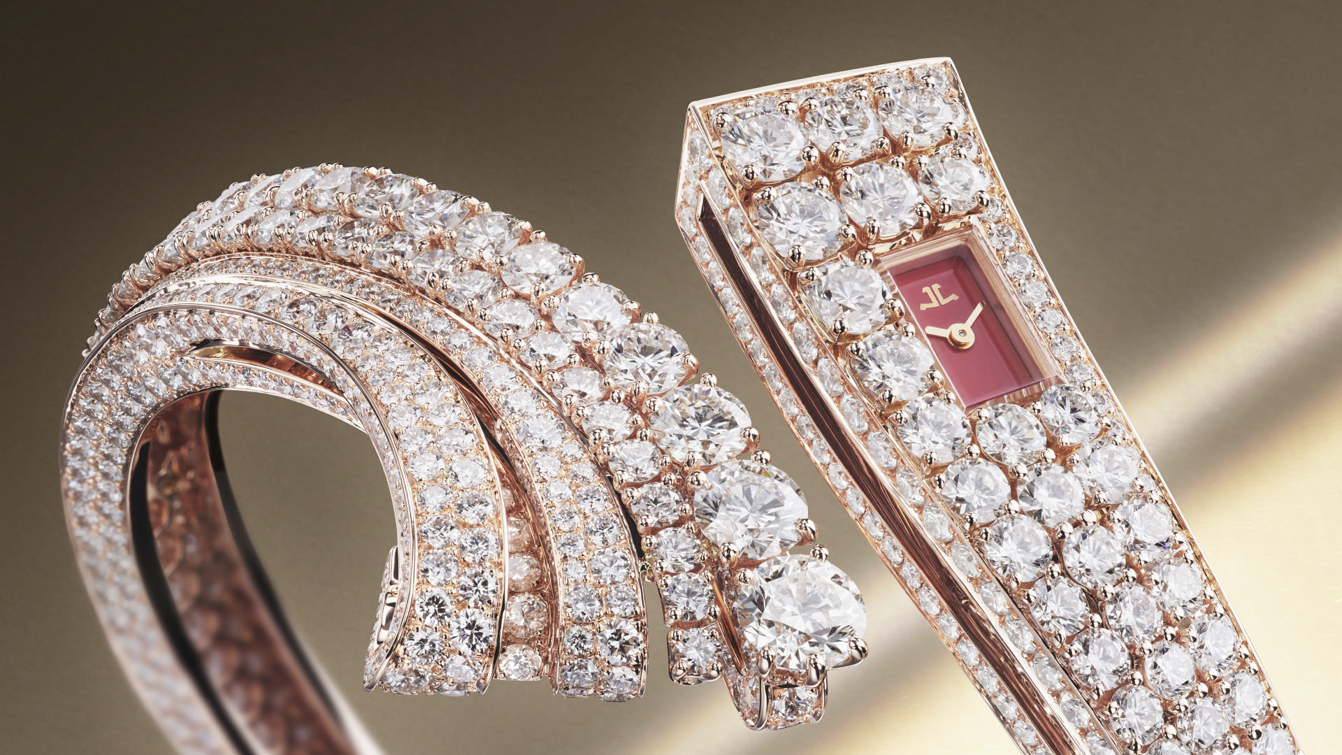 JLC 101 Bangle pink gold