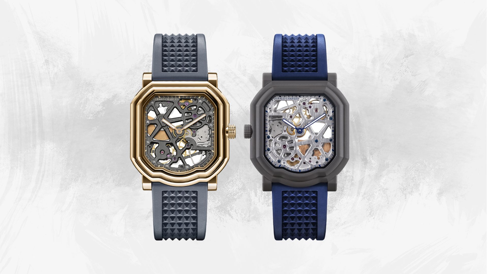 The New Maestro 8.0 Squelette Rose Gold and Sport Squelette Watches Carry Forward the Gerald Charles Legacy