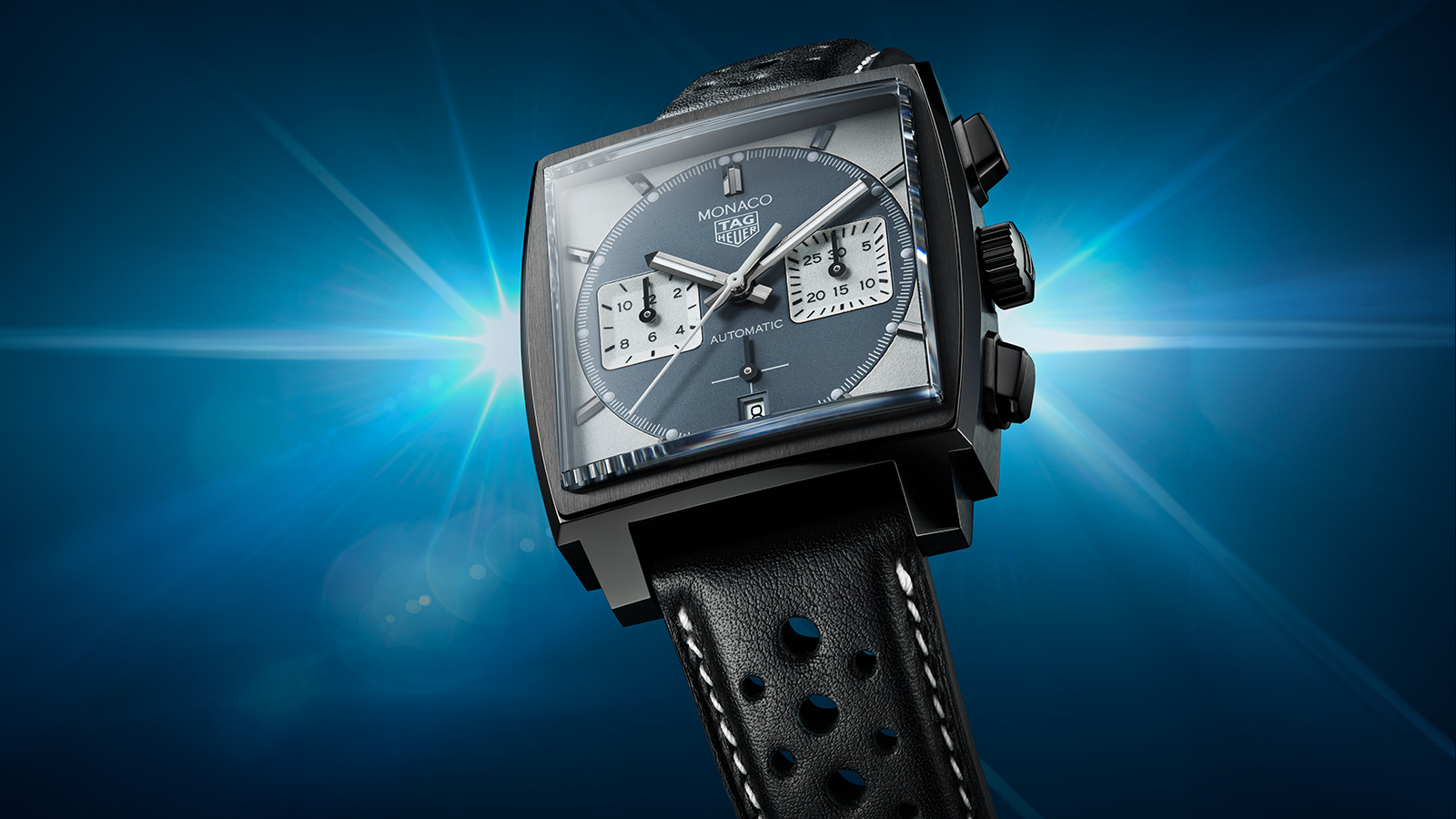 The TAG Heuer Monaco Chronograph Now Gets a Grade 5 Titanium Case