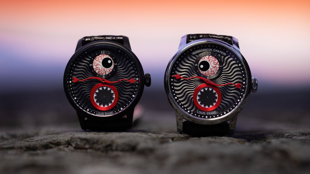 Introducing the Spooky Le Régulateur Louis Erard x Konstantin Chaykin Dusk to Dawn