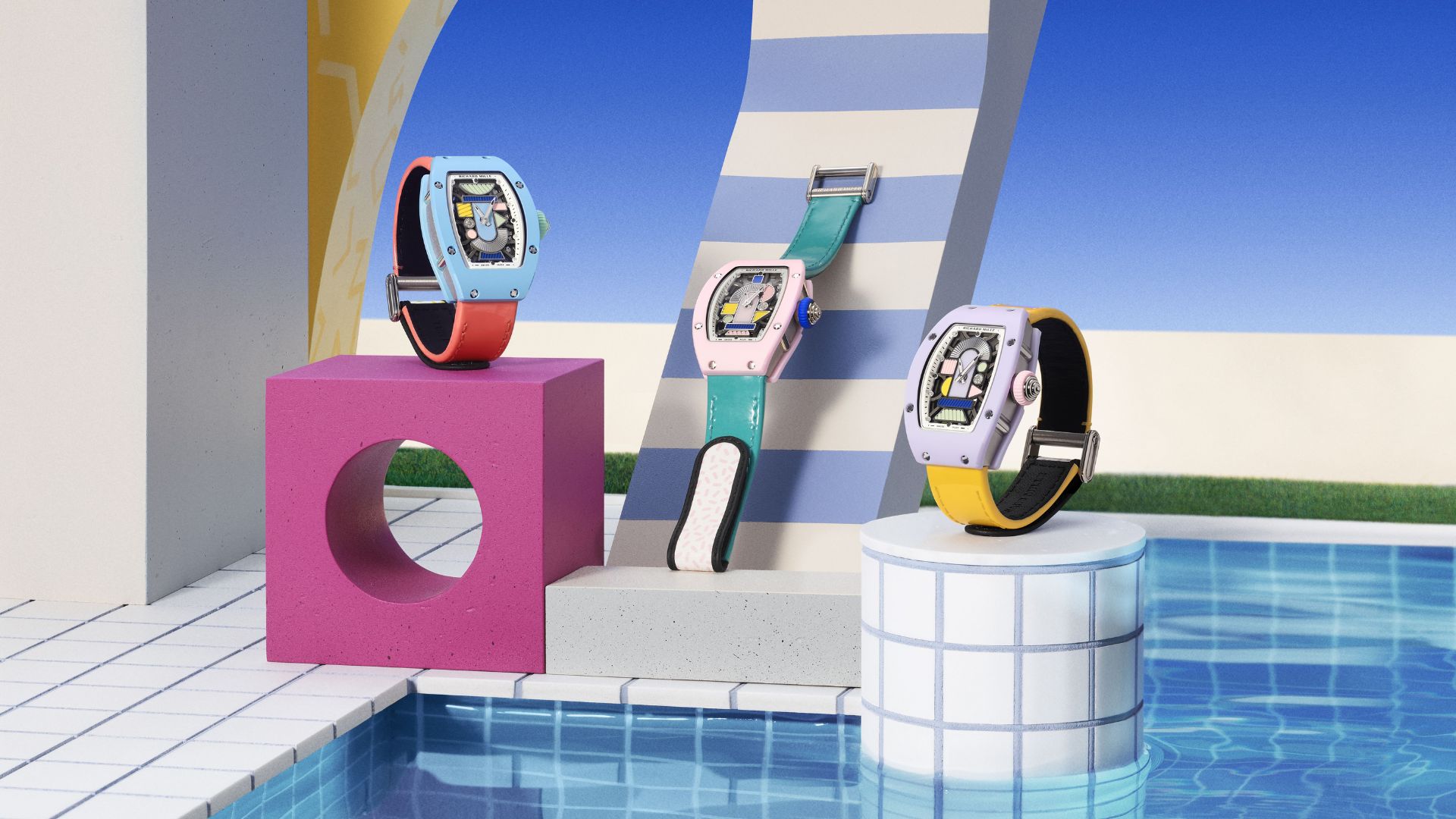 Feels Like Summer: Richard Mille Reveals the Atypical RM 07-01 Coloured Ceramics