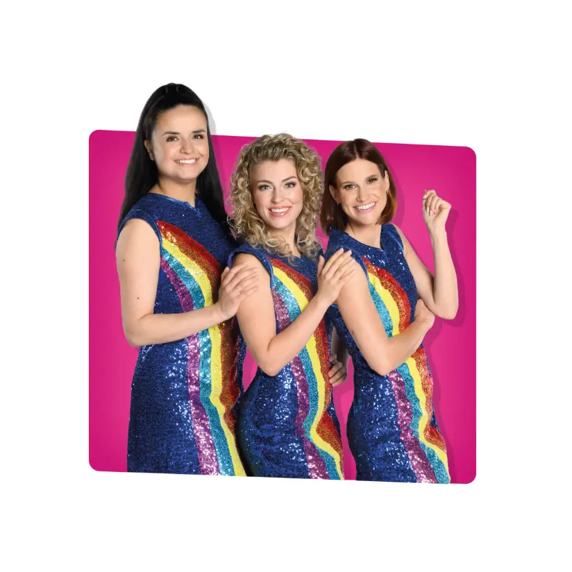 k3 boeken in glitterkleedje met roze achtergrond