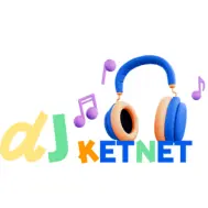 dj ketnet boeken logo met hoofdtelefoon en veel kleur