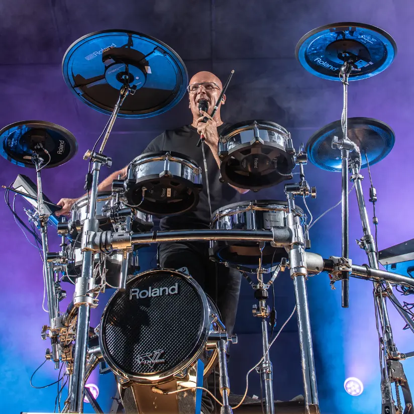 michael schack boeken met drumstel