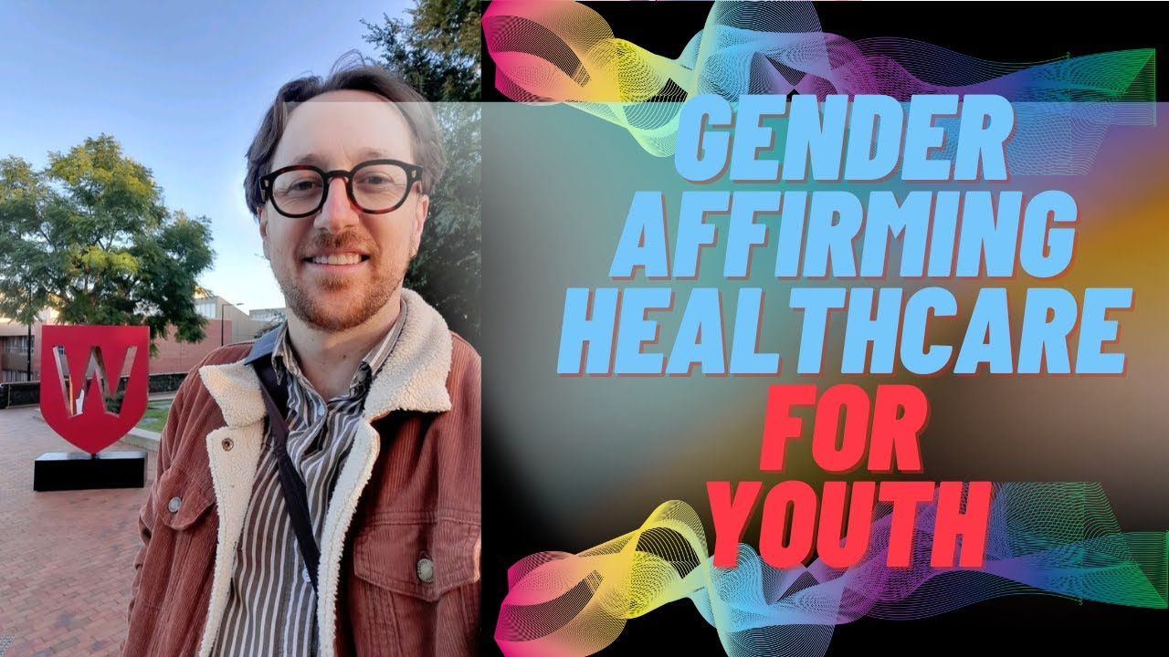 Dr James Morandini discussing gender-affirming healthcare for transgender and gender-diverse youth
