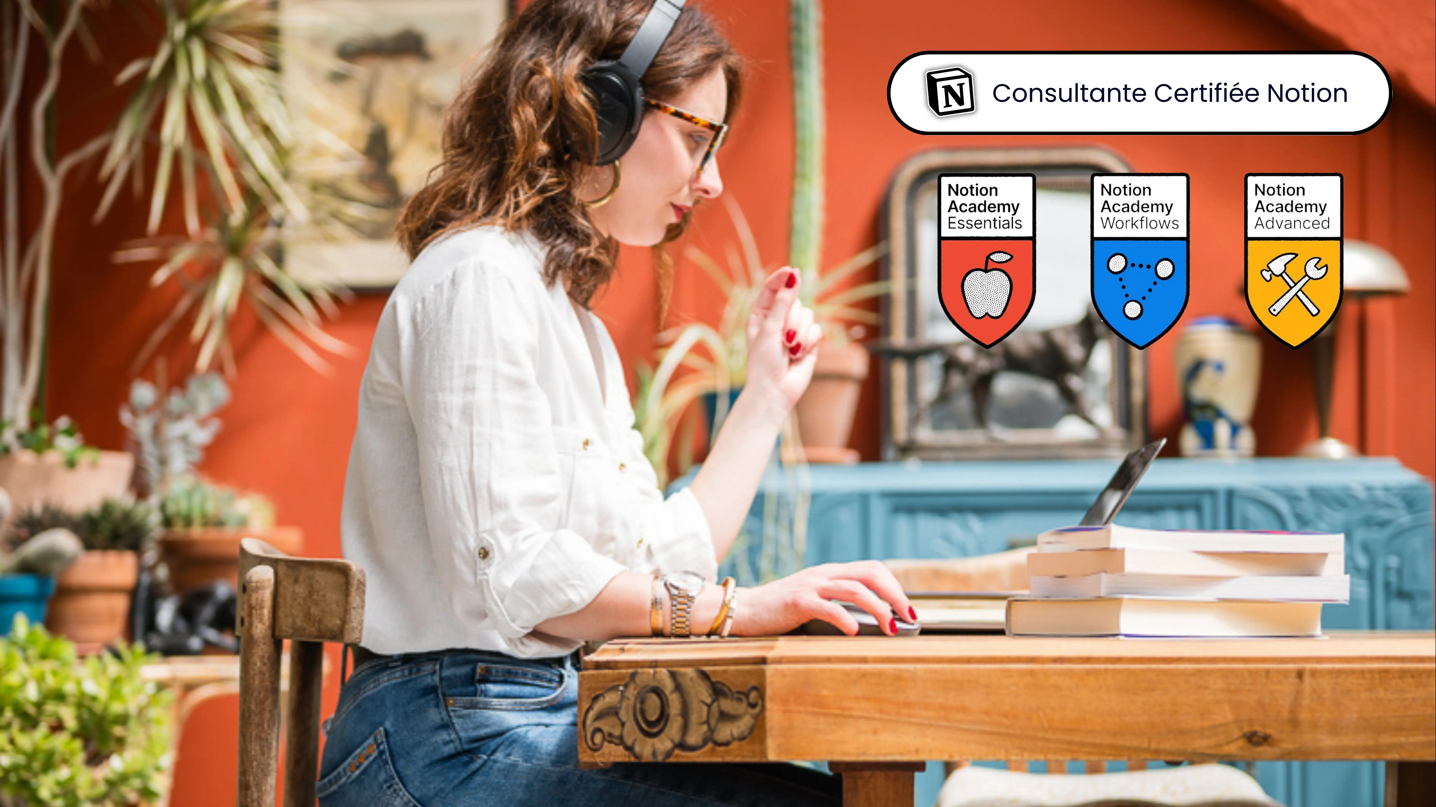 Juliette Hervé est consultante certifiée Notion pour les entreprises