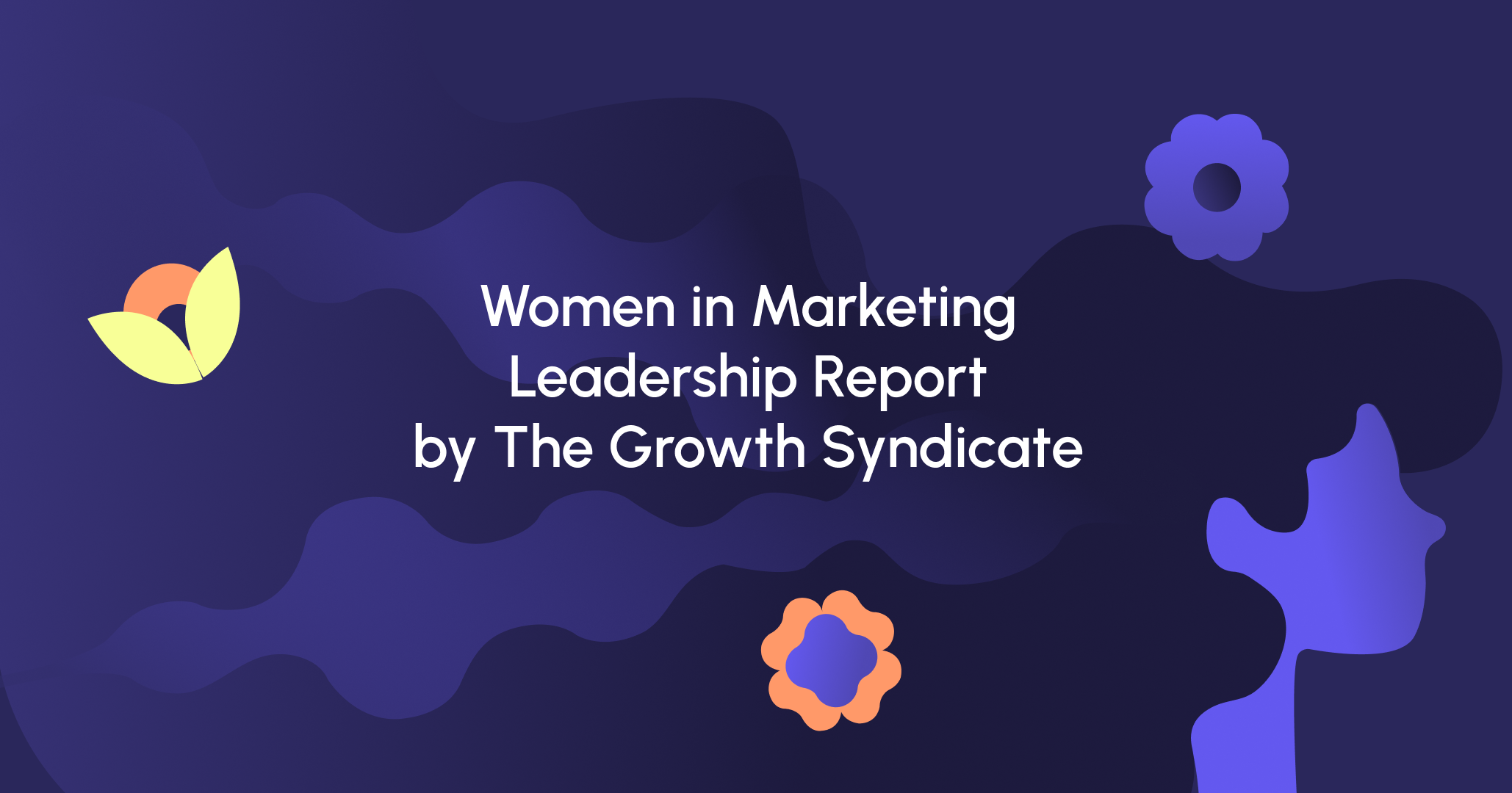 Blog post thumbnail, represented by the post title written using company's visual language. 
