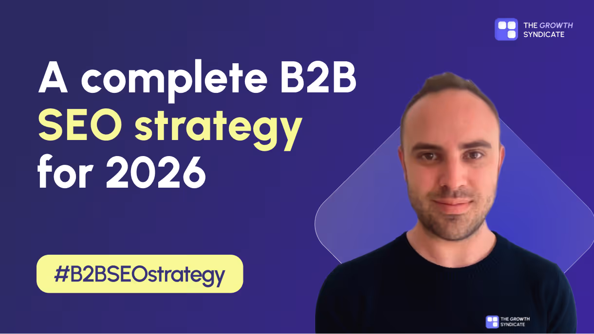 B2B SEO strategy: the complete guide for 2026