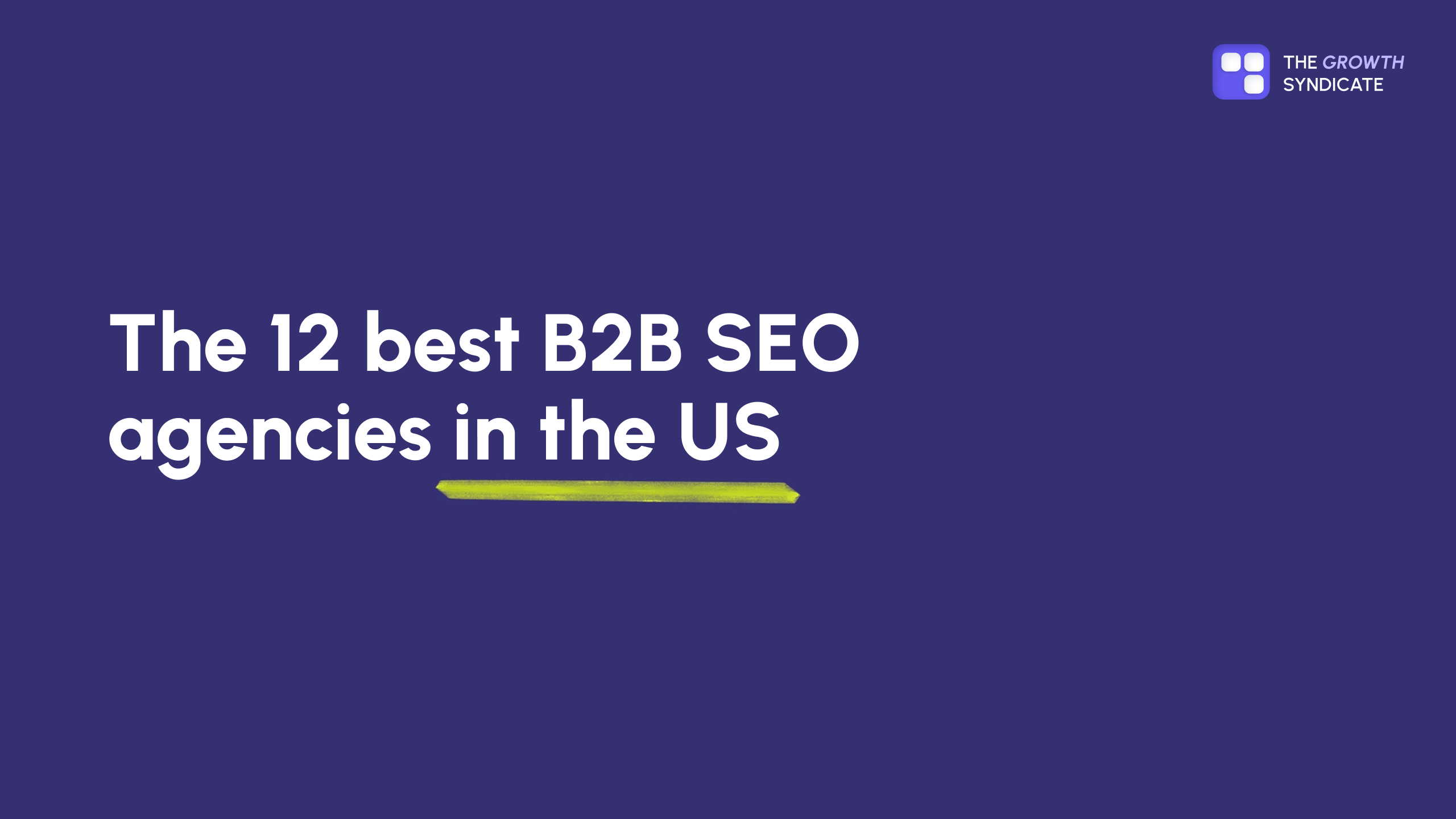 Blog post thumbnail, represented by the post title written using company's visual language. 