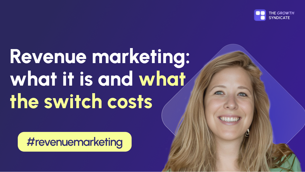 Revenue Marketing: What It Is and What the Switch Costs