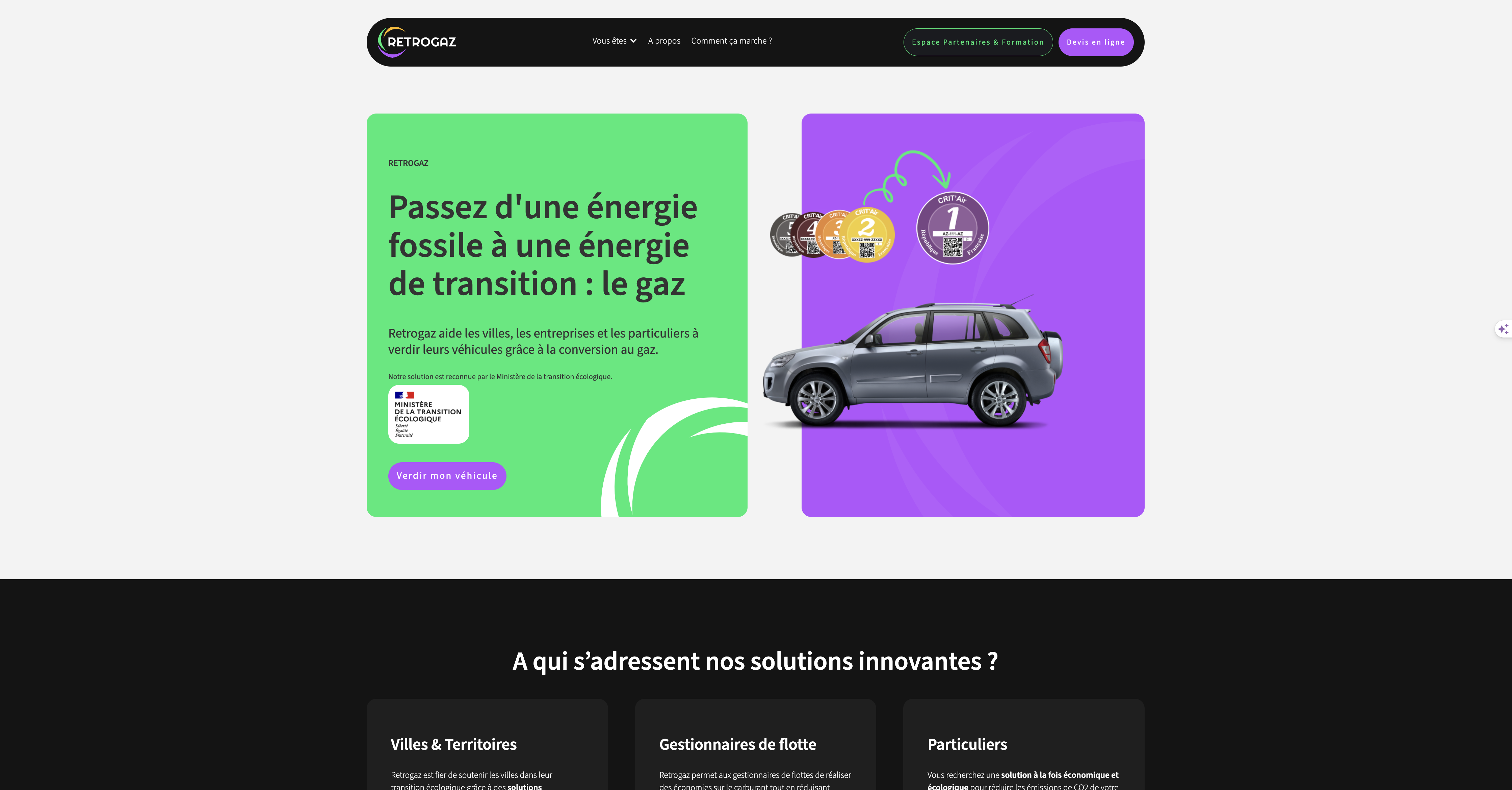 Site Retrogaz