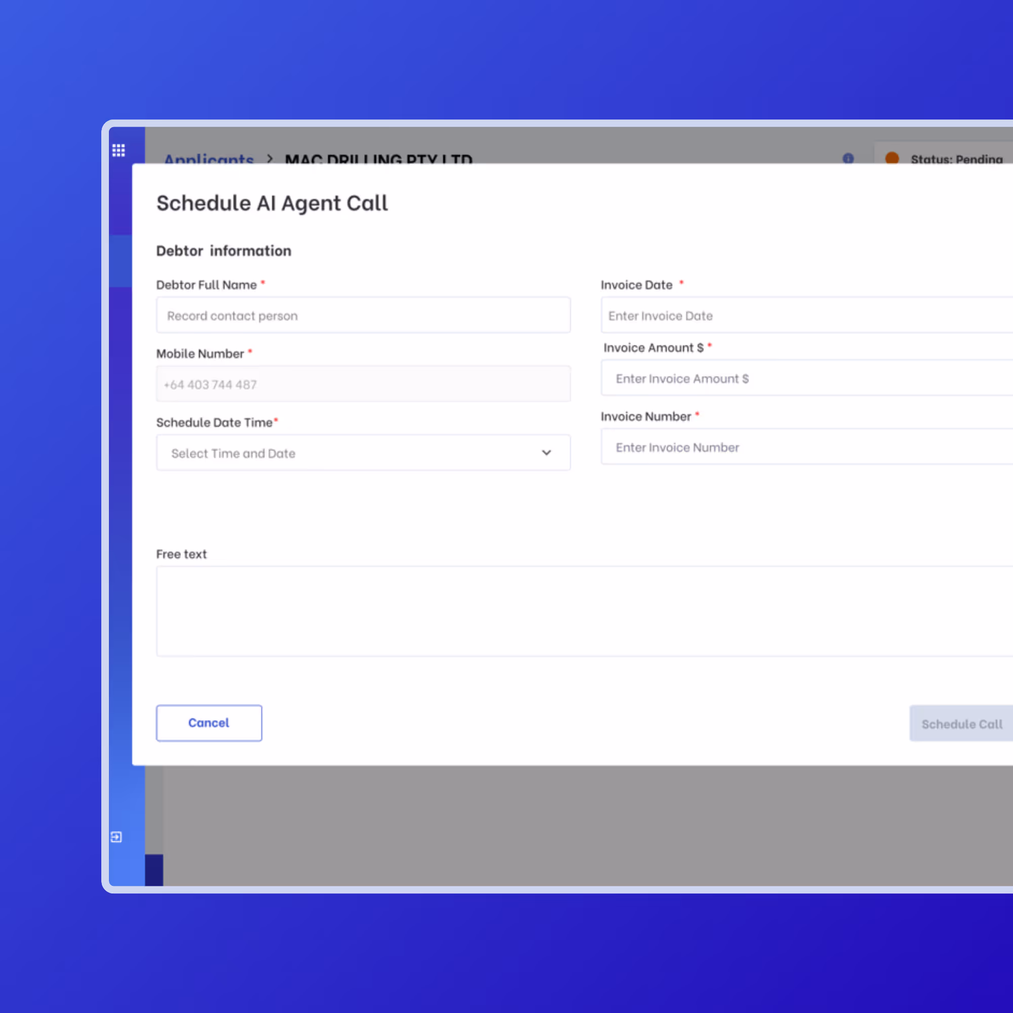 Access Intell AI-powered agentic debt collection software