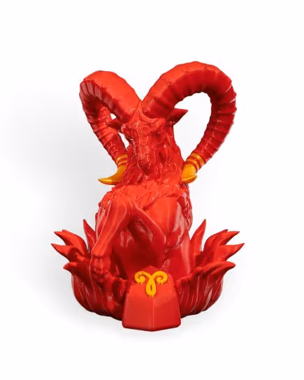 3D Print Zodiac Aries Statue