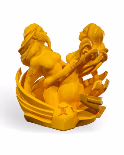 3D Print Zodiac Gemini Statue