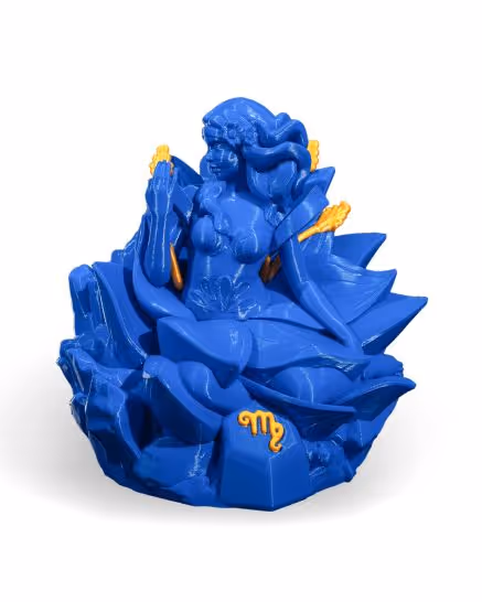 3D Print Zodiac Virgo Statue
