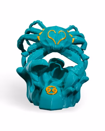 3D Print Zodiac Cancer Statue