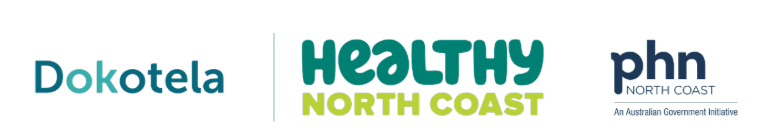 Dokotela, Healthy North Coast, and PHN logos