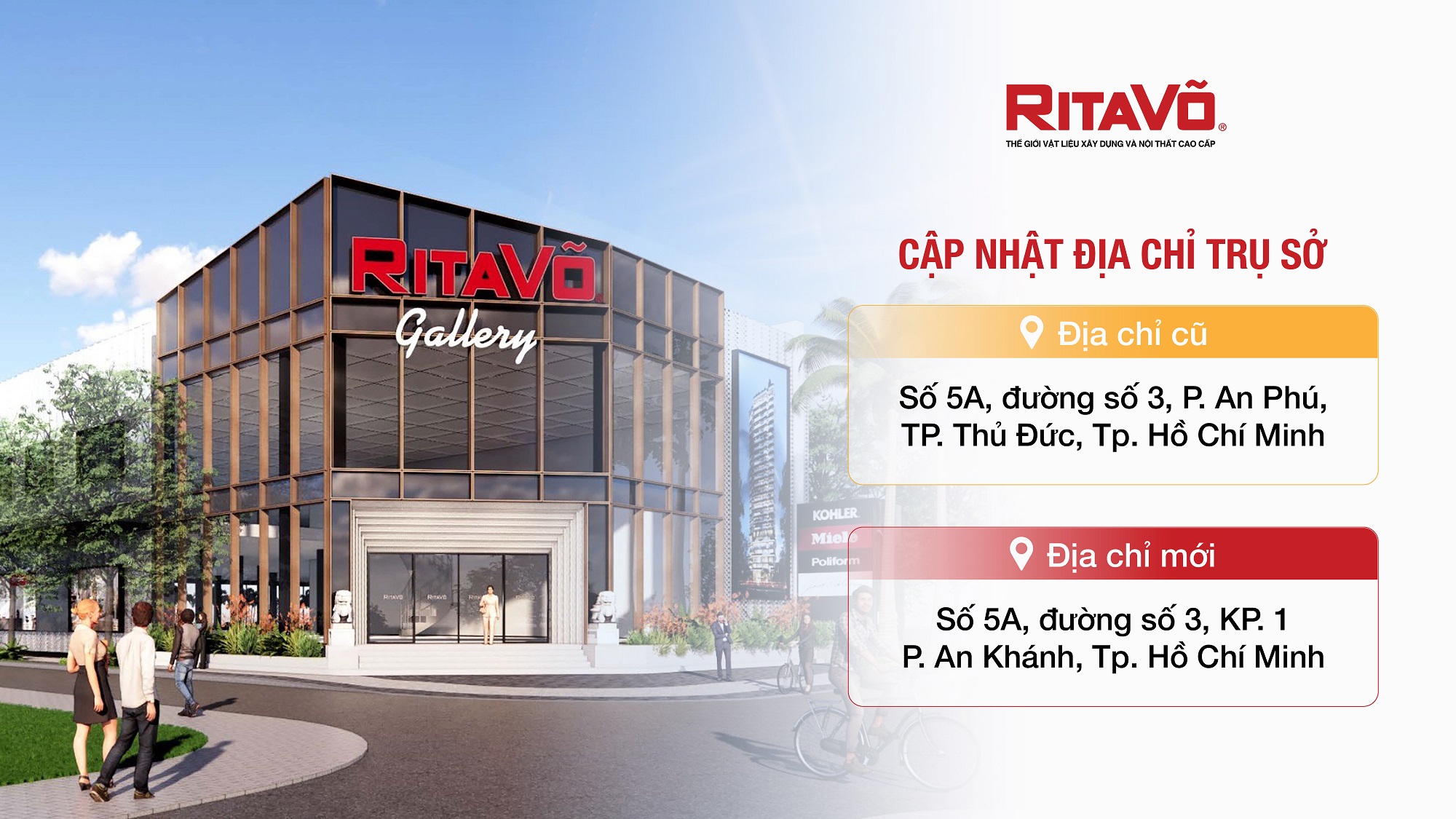 Địa chỉ trụ sở chính của Rita Võ
