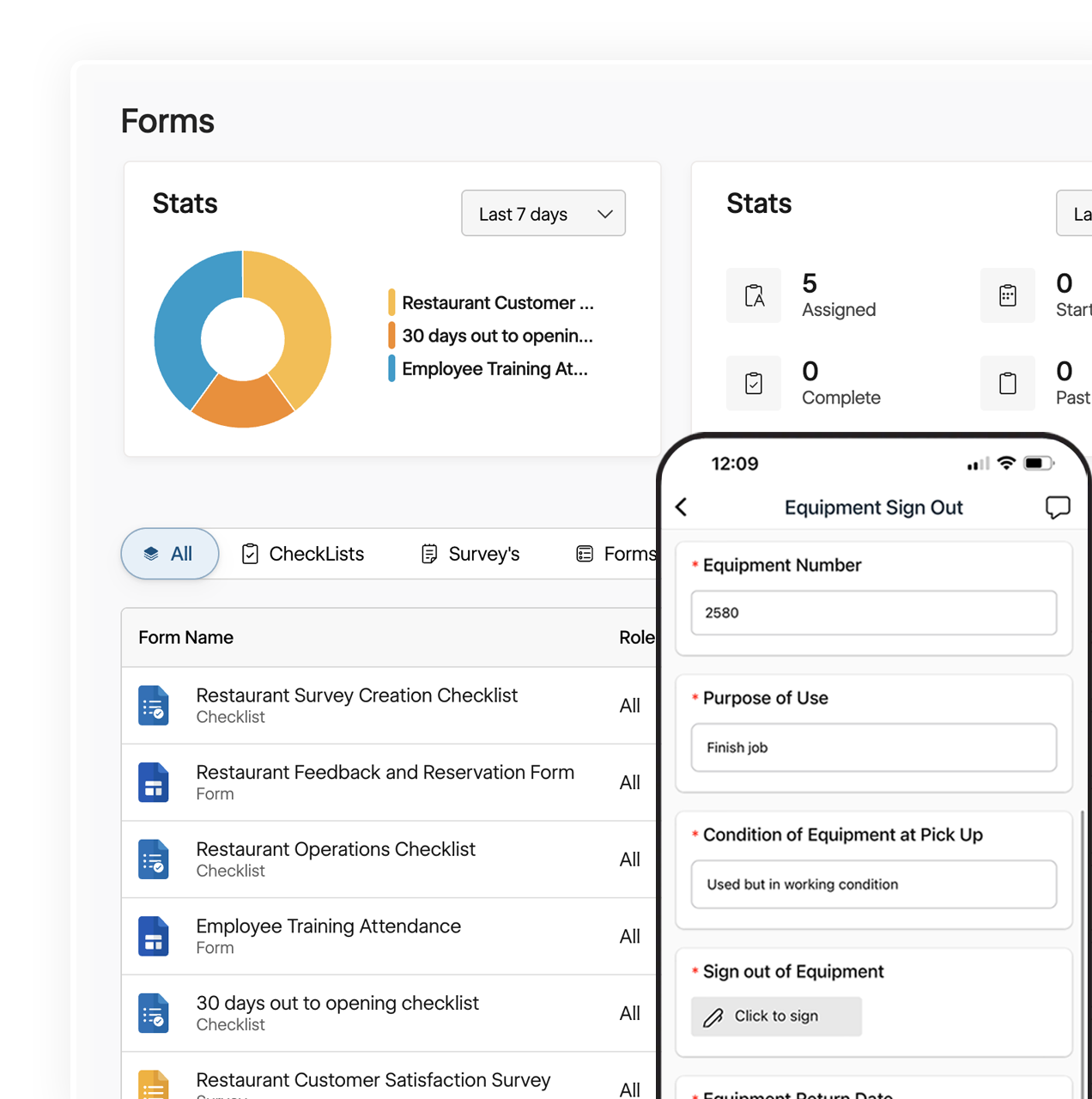 Comprehensive Forms and Audits preview