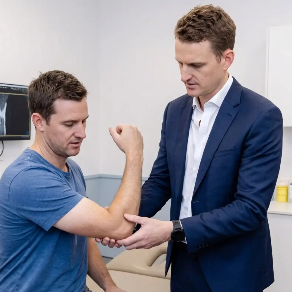 Dr Tom Clifton, elbow surgeon in Perth