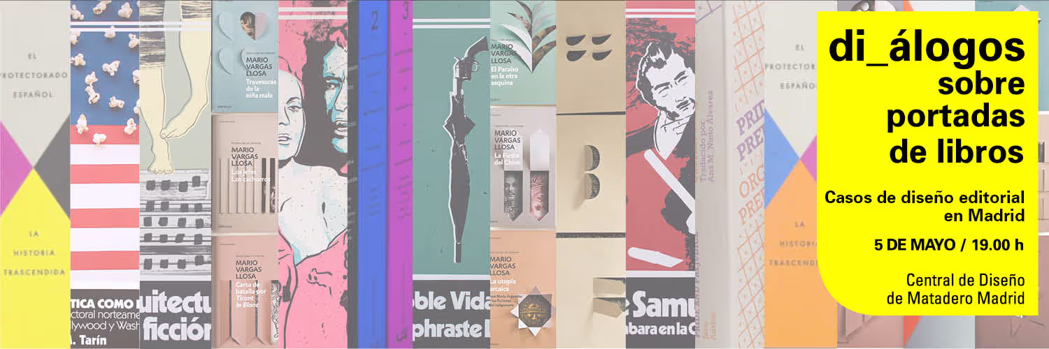 di_álogos sobre portadas de libros. Casos de diseño editorial en Madrid.
