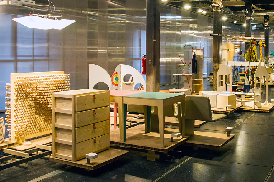 Exposición Producto Fresco. Diseño recién en Madrid