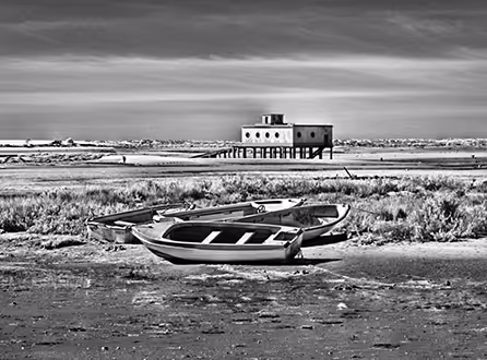 Exposición fotográfica "Viajes en infrarrojos ByN"