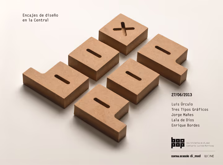 Exposición 'Box_Pop. Encajes de diseño en la Central'