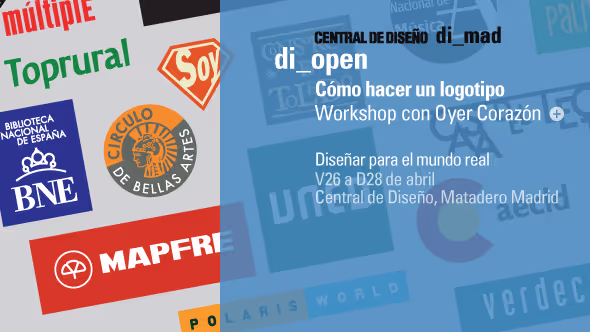di_open | WORKSHOP / TALLER DISEÑO GRÁFICO OYER CORAZÓN: CÓMO HACER UN LOGOTIPO