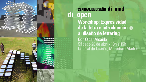 di_open | Workshop: Expresividad de la letra e introducción al diseño de lettering