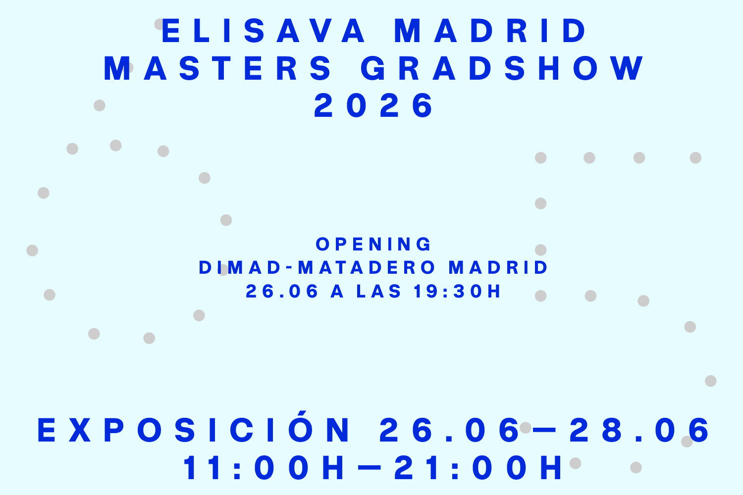 Elisava Madrid Masters Gradshow