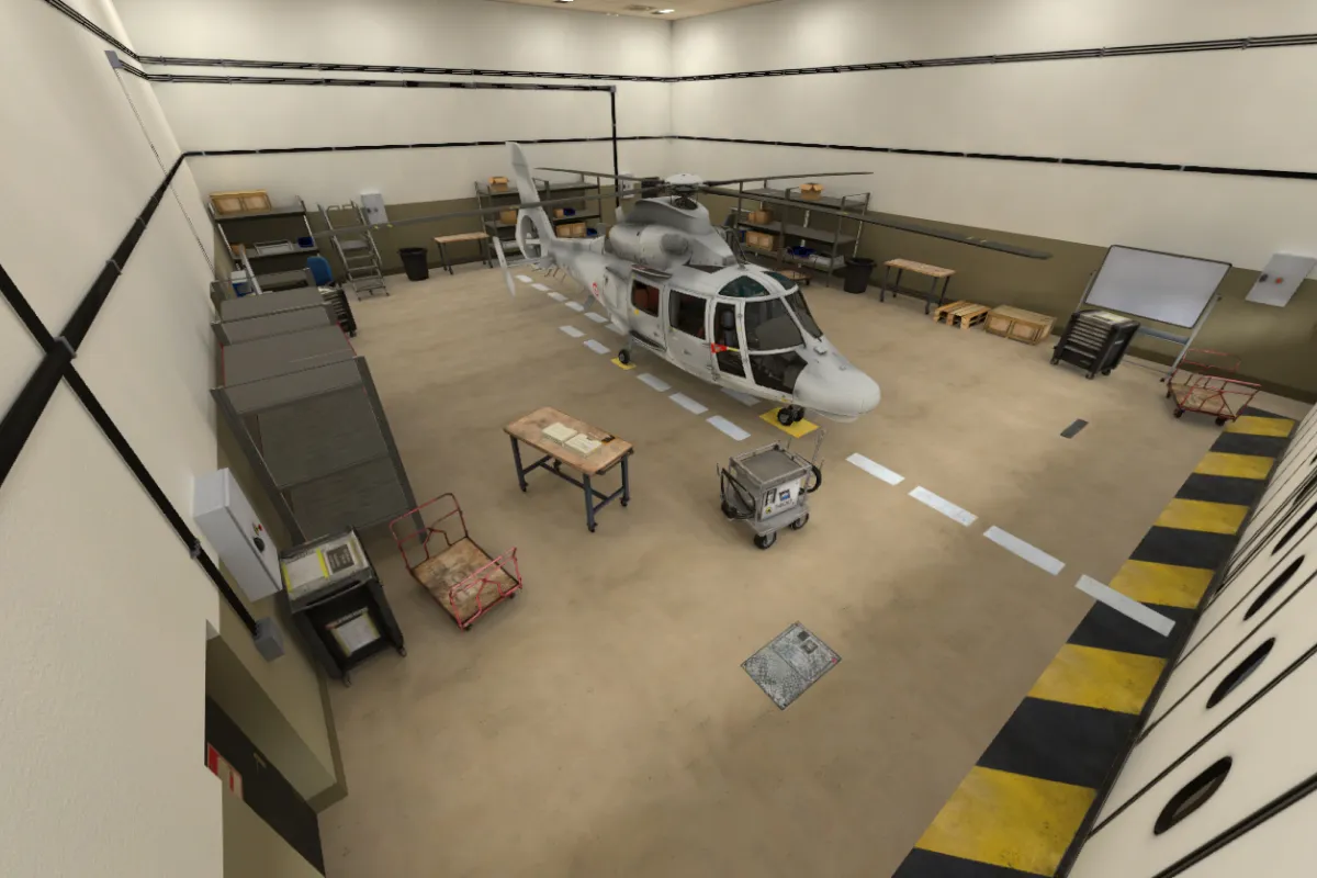 Hanger de la formation par Thibault Jaouen