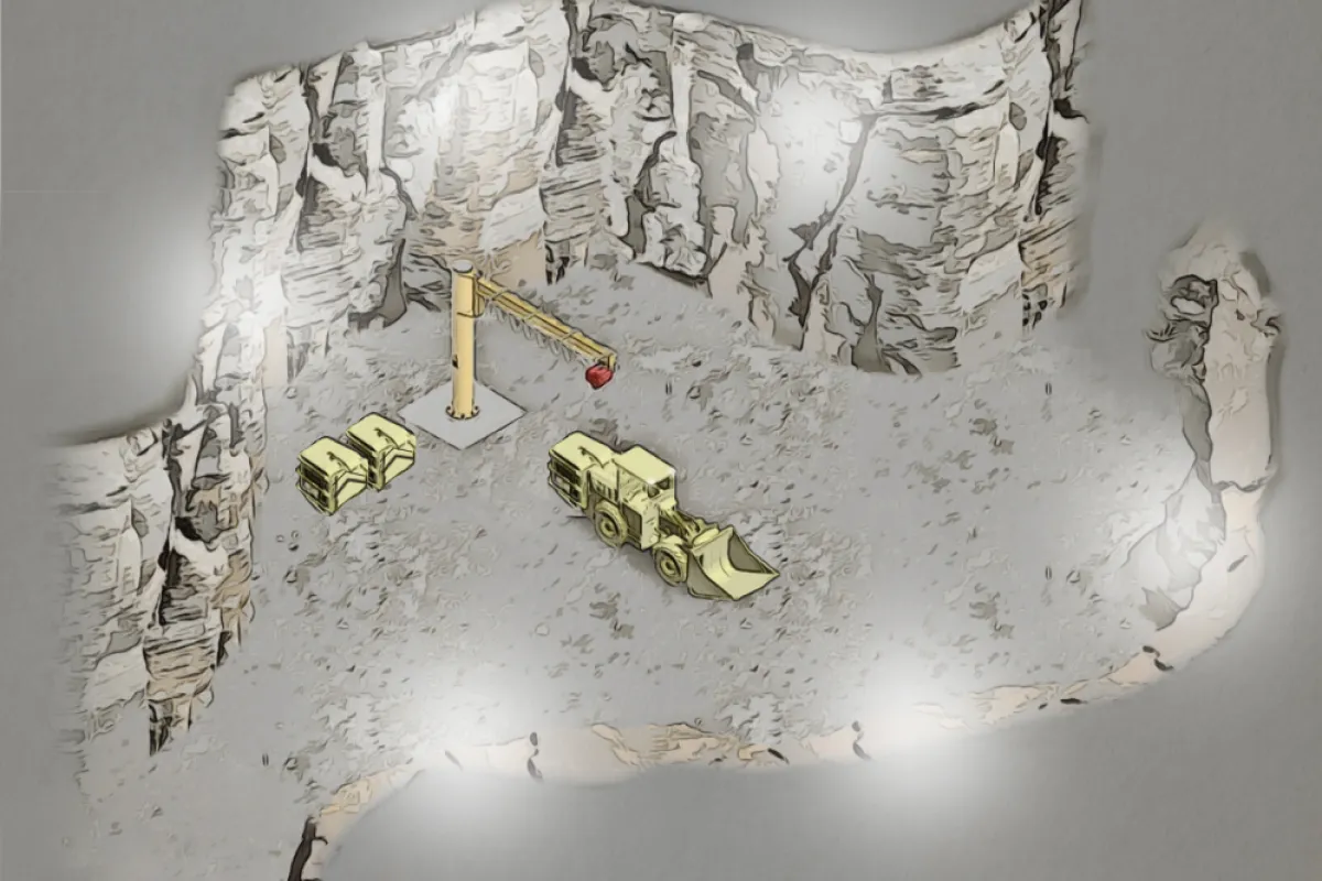 Level design de la présentation immersive d'aramine