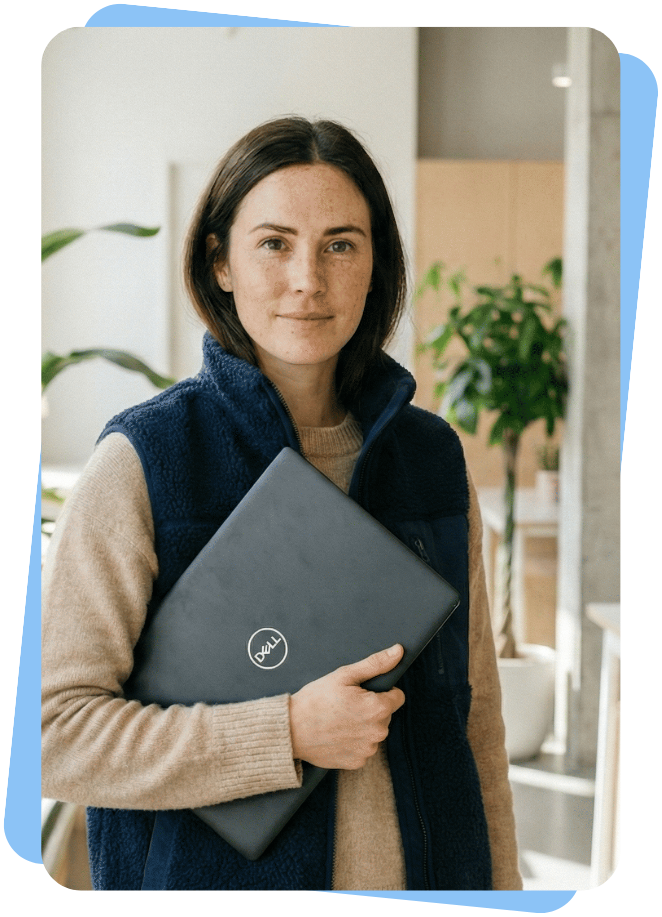 Femme qui fait de l'infogérance à Montpellier