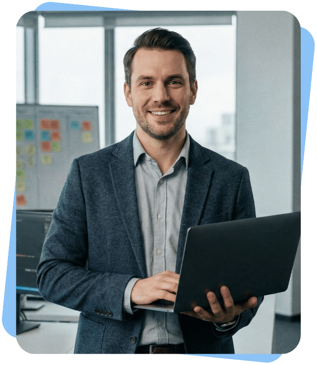 Homme client infogérance Bordeaux