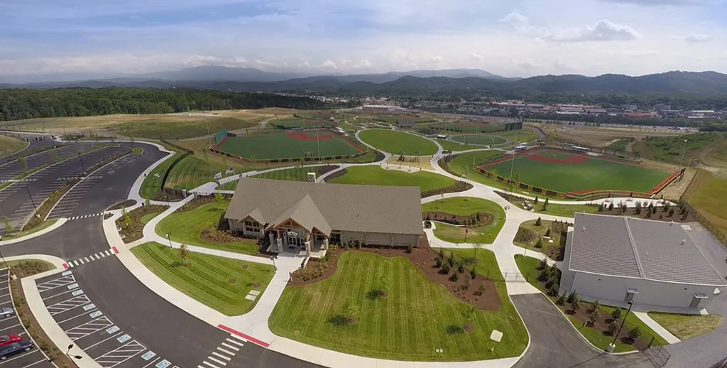 The Cal Ripken Experience baseball complex in Pigeon Forge