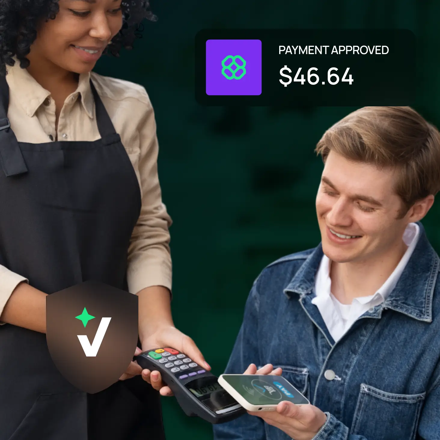 Secure transaction processing with built-in risk controls